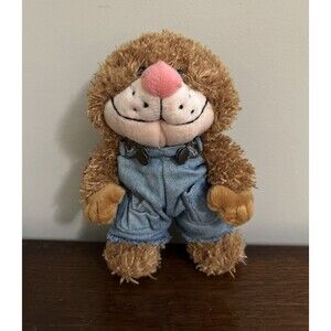 Fiesta Suzy's Zoo Ollie Marmot Plush in Overalls  Stuffed Animal Toy 12”